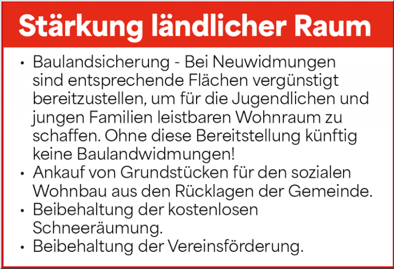 Ländlicher Raum